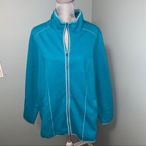 PENNINGTONS mock neck full zip sweater long sleeve NWT plus size 2X